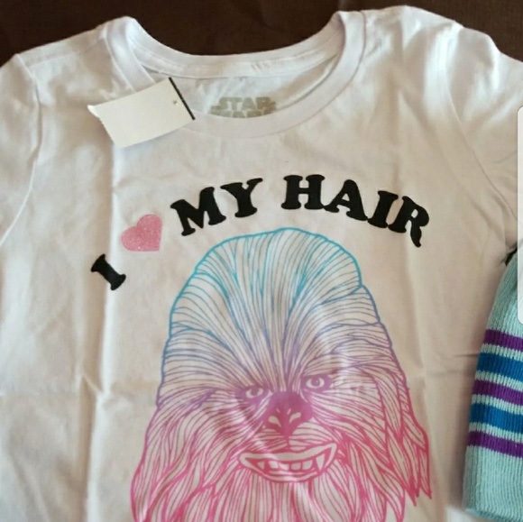 New Lil Girls Lot Shopkins &Star Wars sz 6 7 8 - Picture 4 of 5